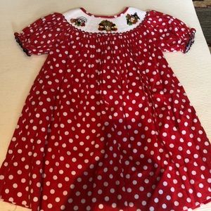 Molly Pop smocked turkey dress